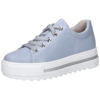 Gabor Plateau Sneaker in blau