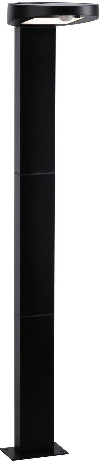 Paulmann LED Pollerleuchte Ryse, Bewegungsmelder, LED fest integriert, Warmweiß, LED-Modul