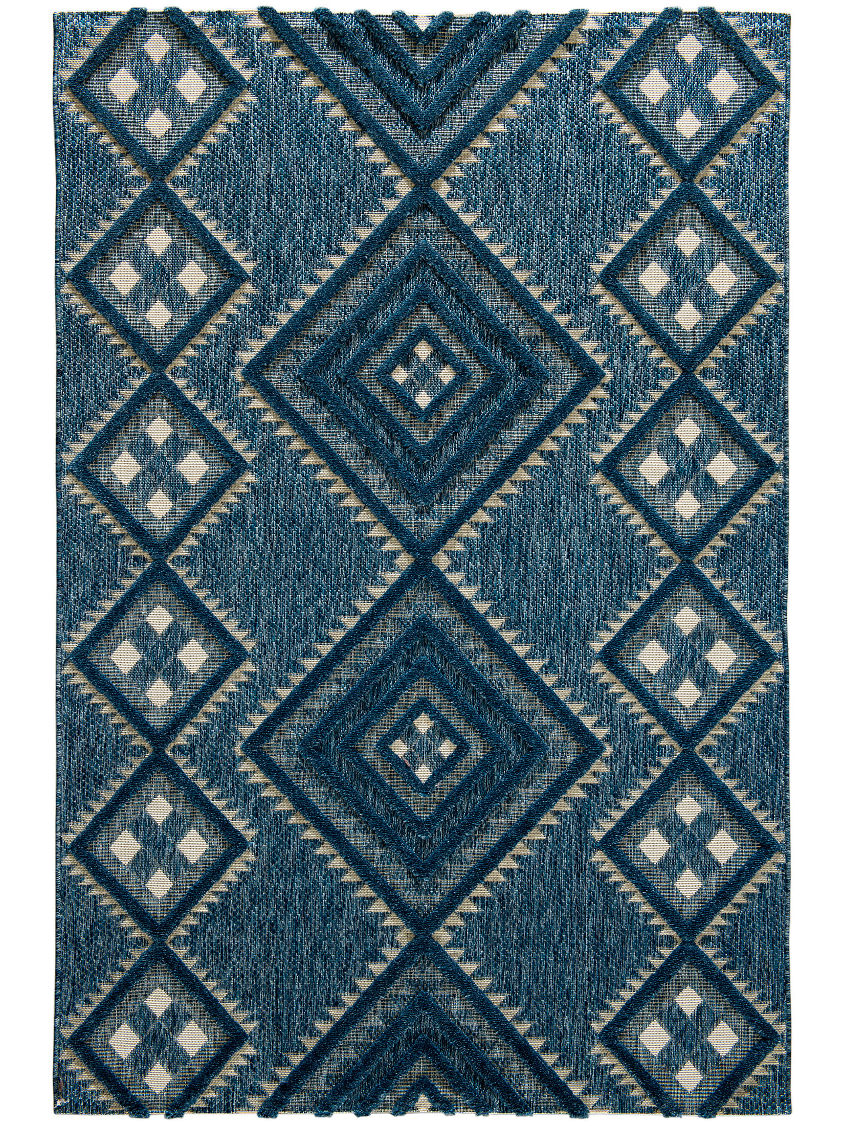 Dominical Outdoor-Teppich, Blau
