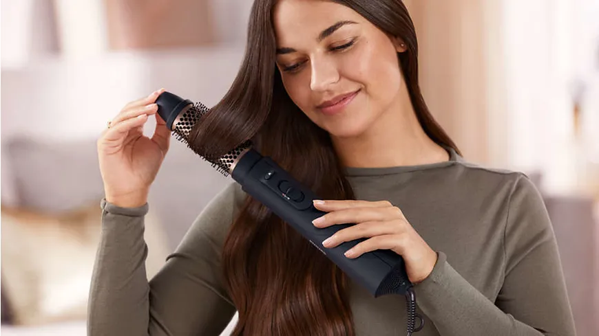PHILIPS Warmluftbürste AirStyler 5000 Series BHA530/00