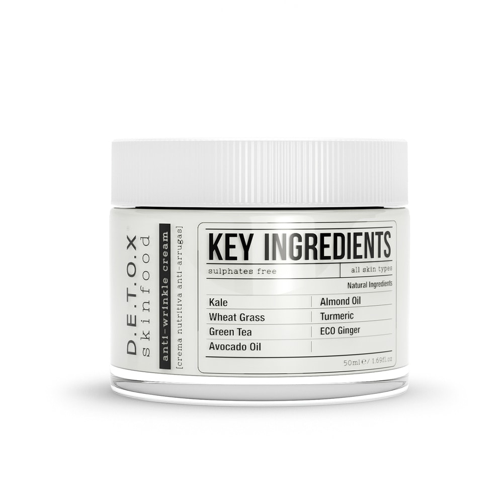 Detox Skin Food CREME ANTI RIDES  - Gingembre Crème visage anti rides