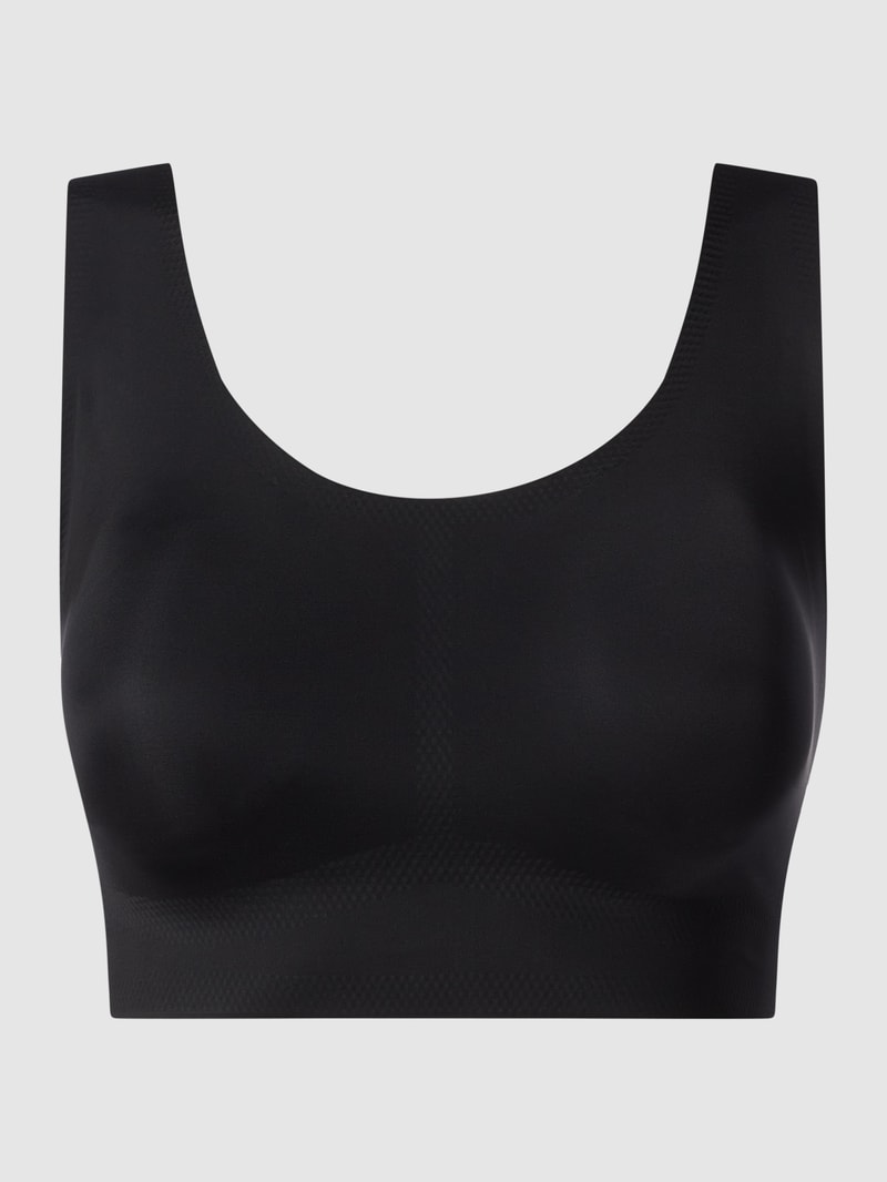 Bustier mit herausnehmbaren Cups Modell 'Pure Second me' in schwarz