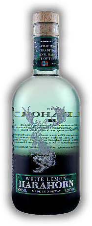 Harahorn Norwegian White Lemon Gin 0,5 Liter Harahorn Norwegian White Lemon Gin 0,5 Liter Dieser Gin hat Zitrusgeschmack mit frischer Minze, Kardamom und Wacholder. 0,5	 Liter - Vol 42%