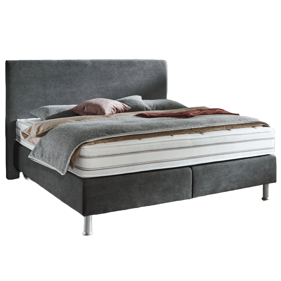 Oschmann Boxspringbett 23148 Grau 180 x 200 cm