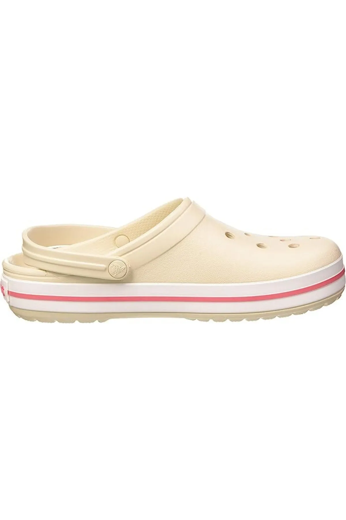 Crocs  Sandalette - Beige - Flacher Absatz