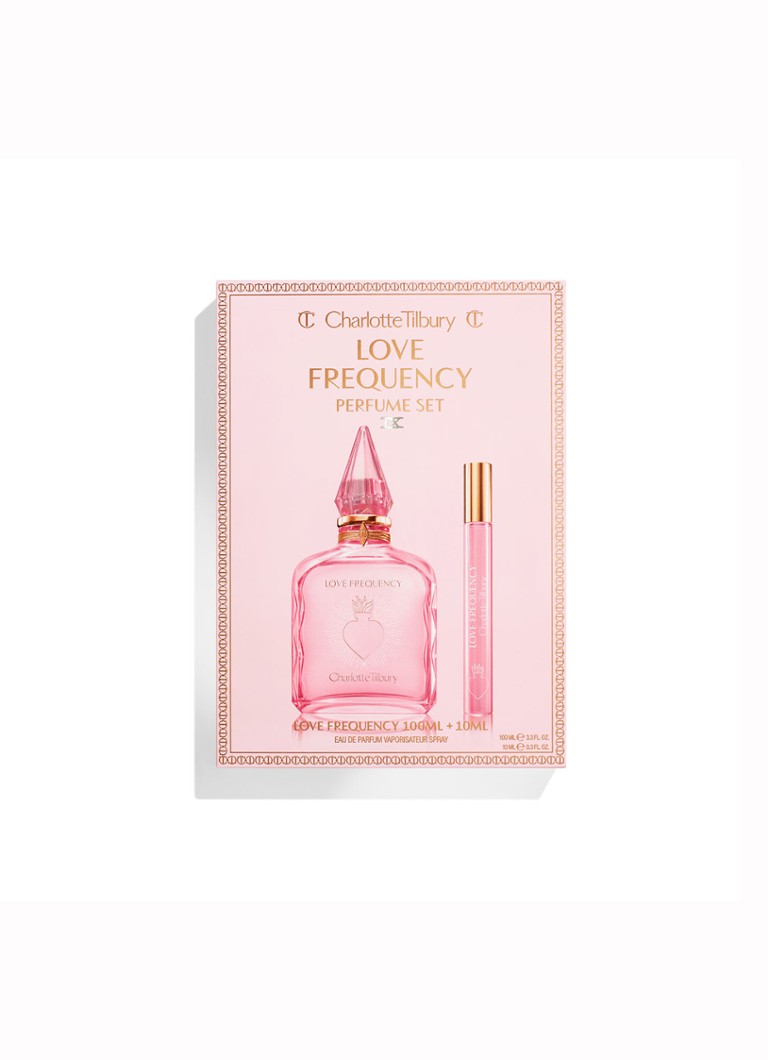Charlotte Tilbury Love Frequency smaržu komplekts - ierobežota izdevuma smaržu komplekts
