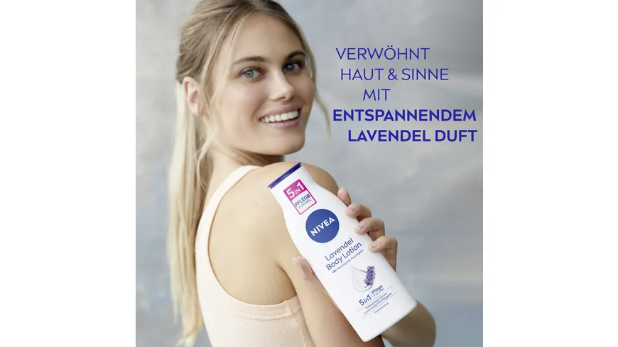 NIVEA Body Lotion Lavendel 400 ml