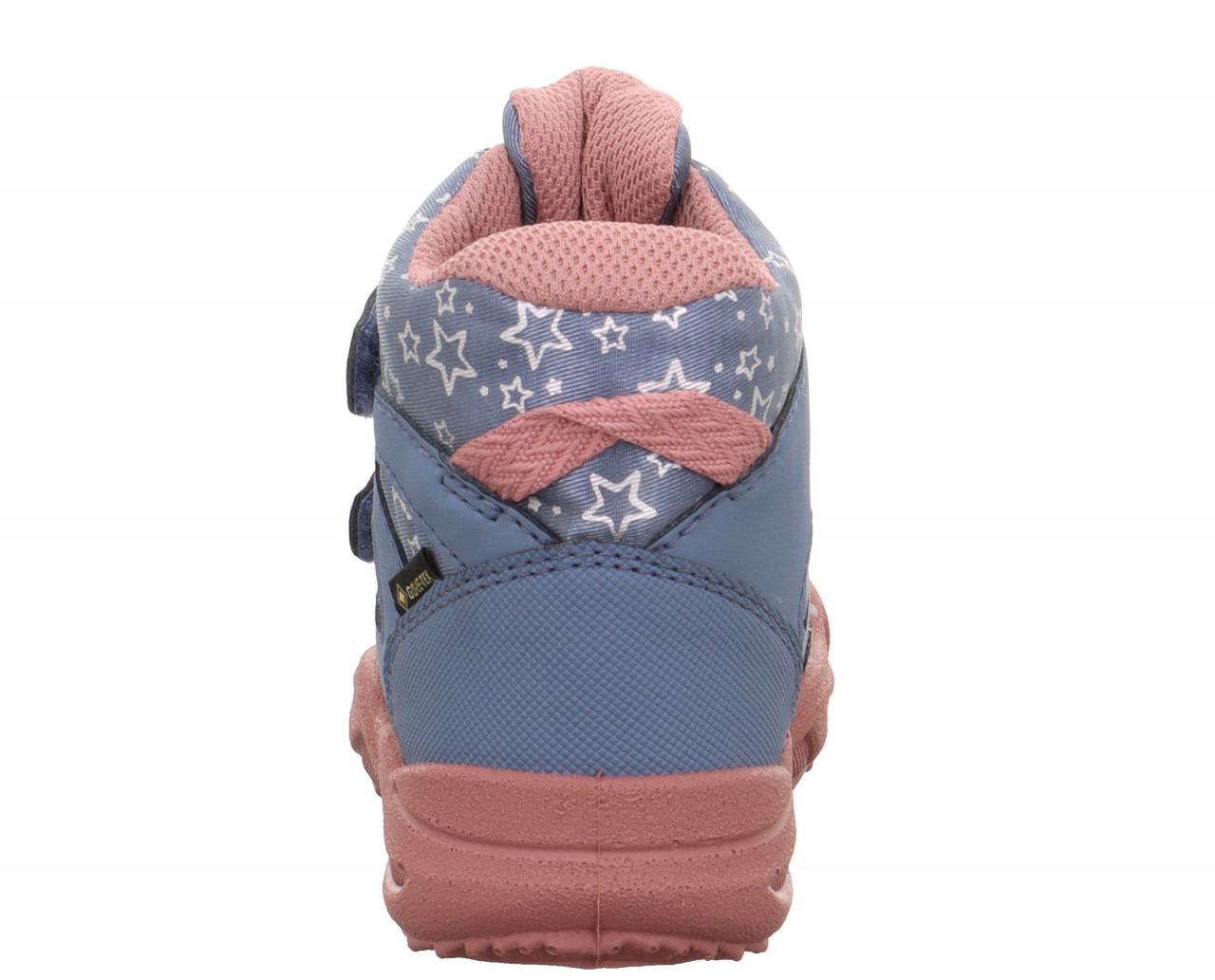 GLACIER - Blau/Rosa Boots mit Klettverschluss