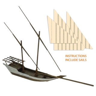 Arab Dhow Sailing Ship (28 mm)