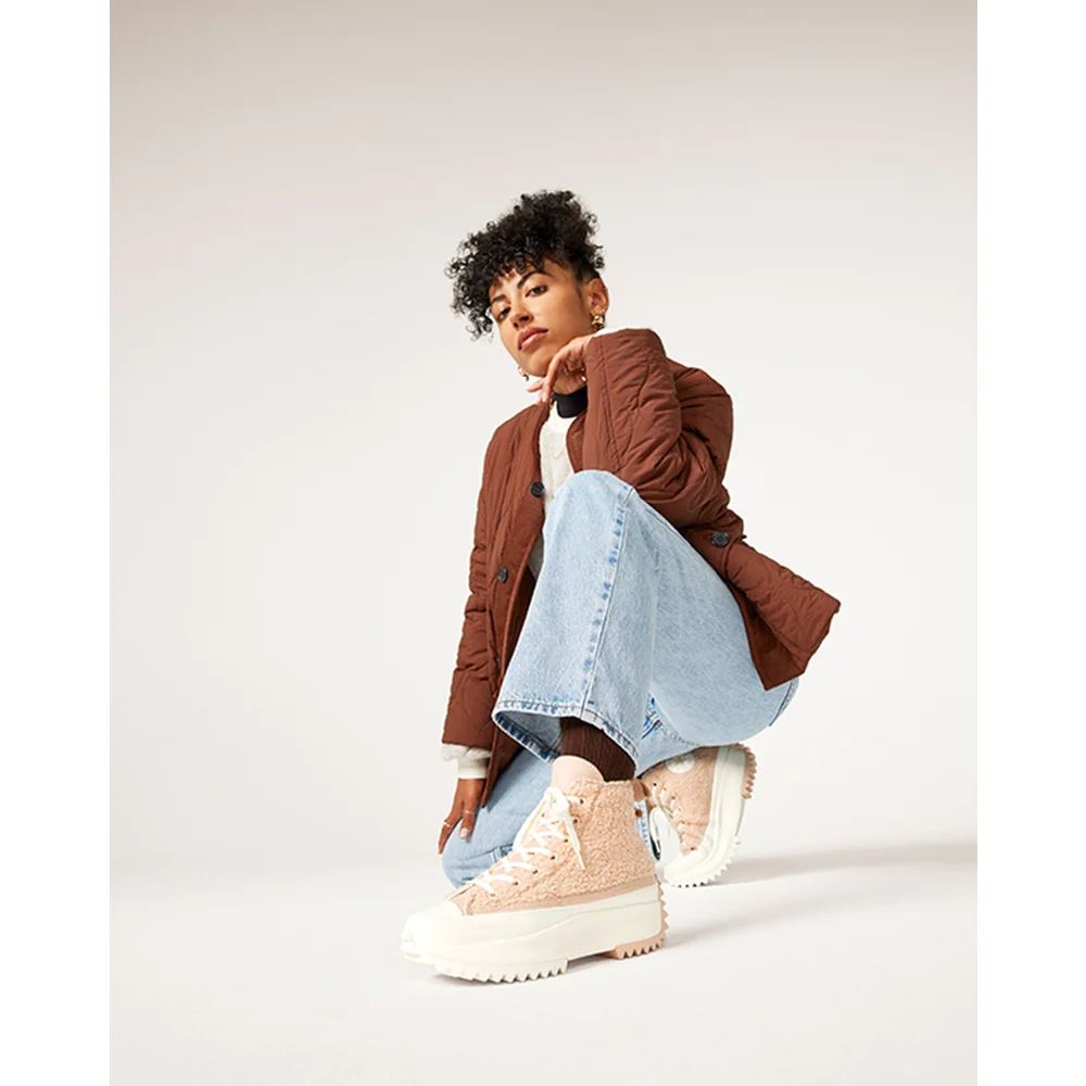Converse Run Star Hike Platform A04258C / grau
