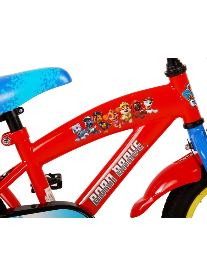 Volare Kinderfahrrad Paw Patrol für Jungen 12 Zoll Kinderrad in Rot/Blau 3 Jahre günstig kaufen onesize