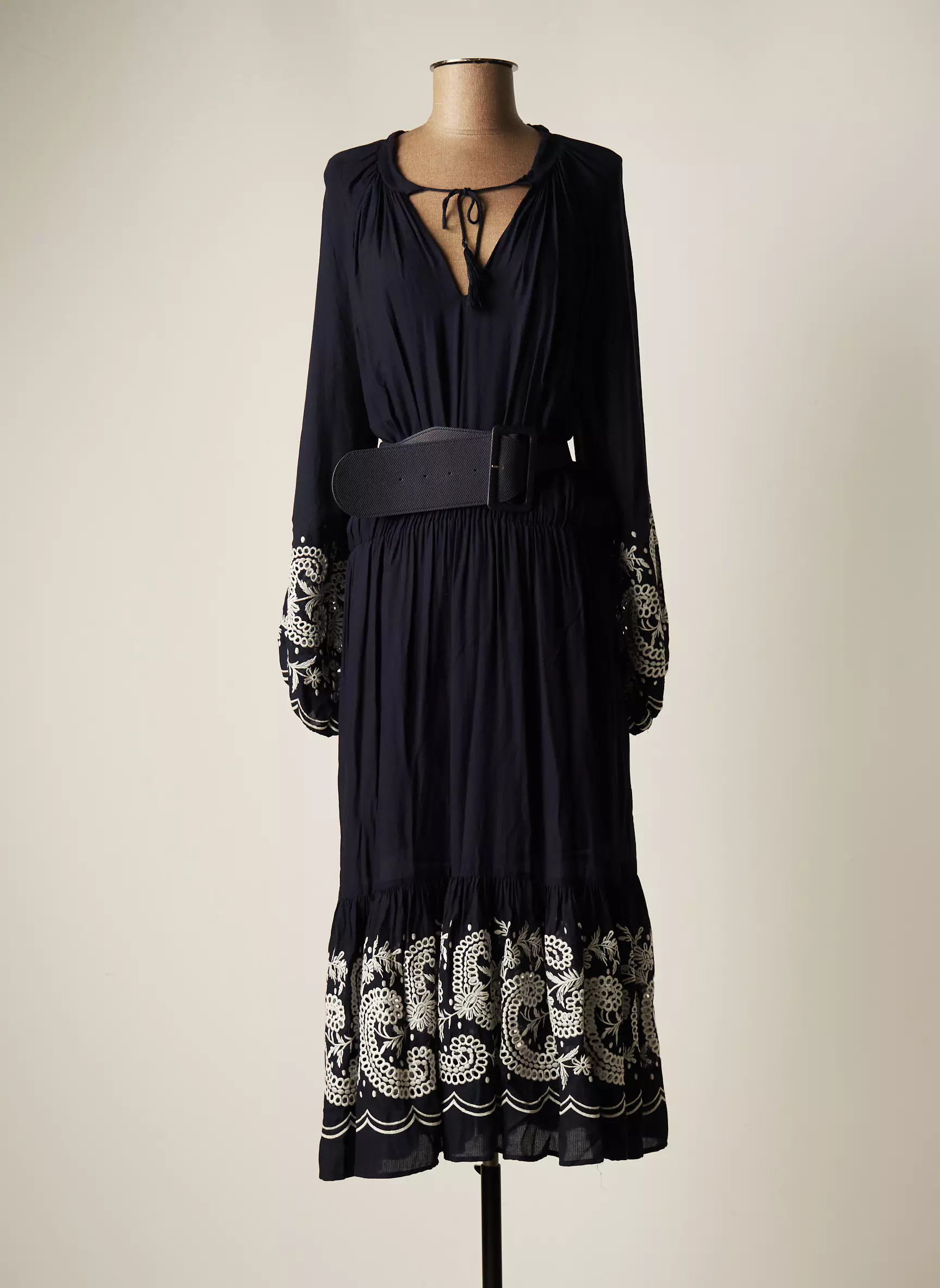 Kocca Robes Longues Femme couleur bleu