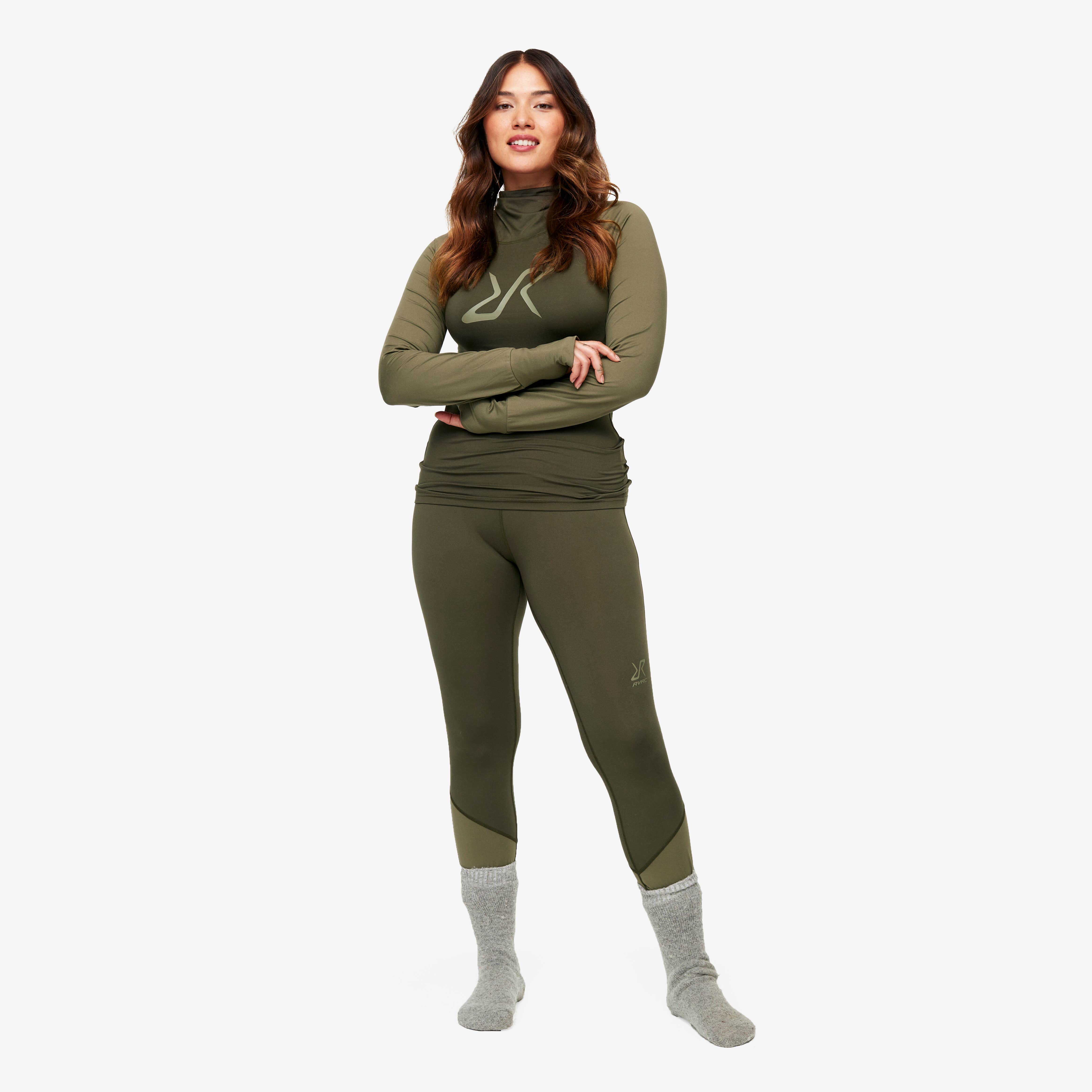 Sneaky Balaclava Base Layer Set Femme Forest Night