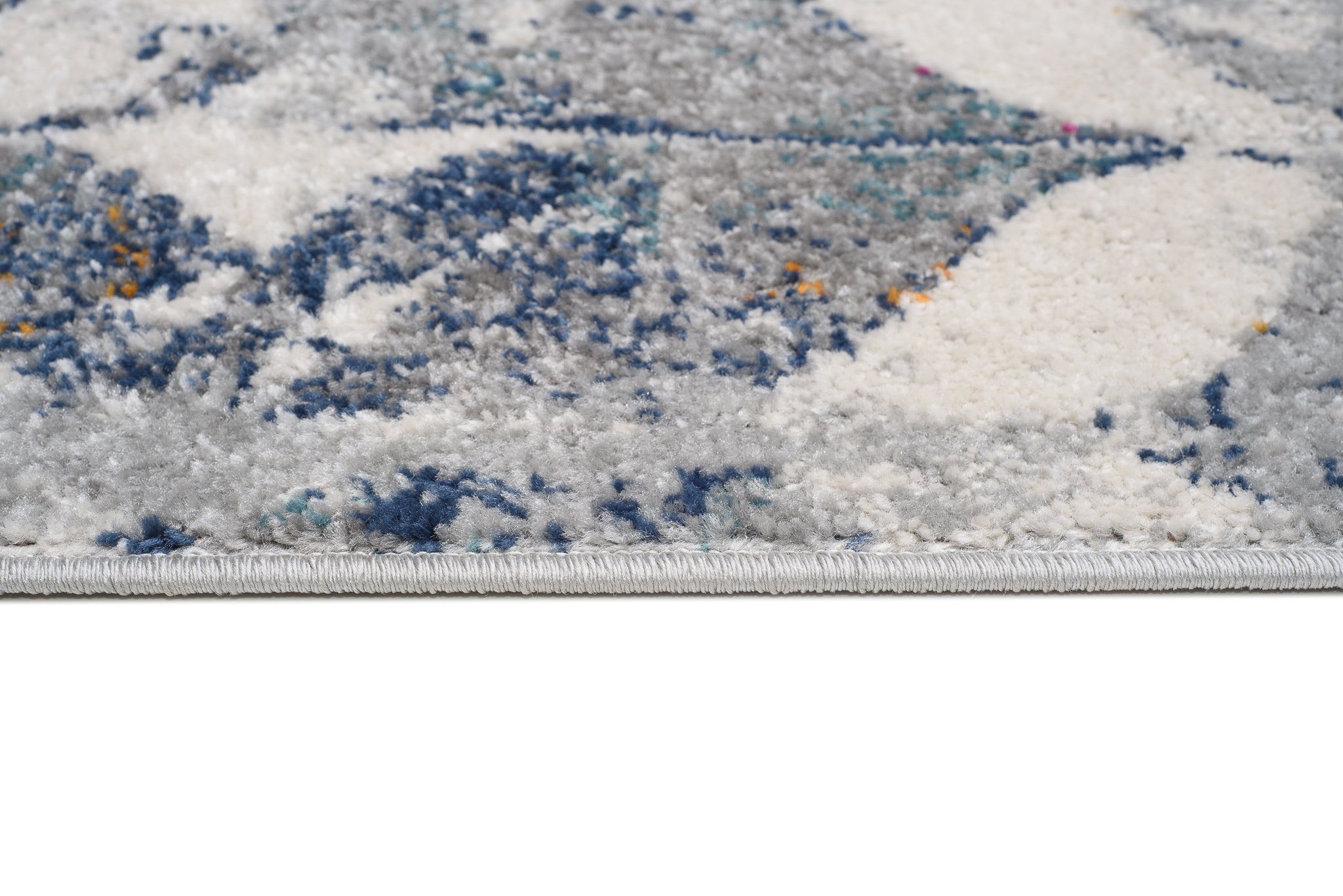 Läufer Läufer Flurläufer Modern Abstraktes Teppichläufer 80 cm Breit, Mazovia, 80 x 100 cm, Kurzflor, Meterware, Höhe 9 mm, Kurzflor - niedrige Florhöhe