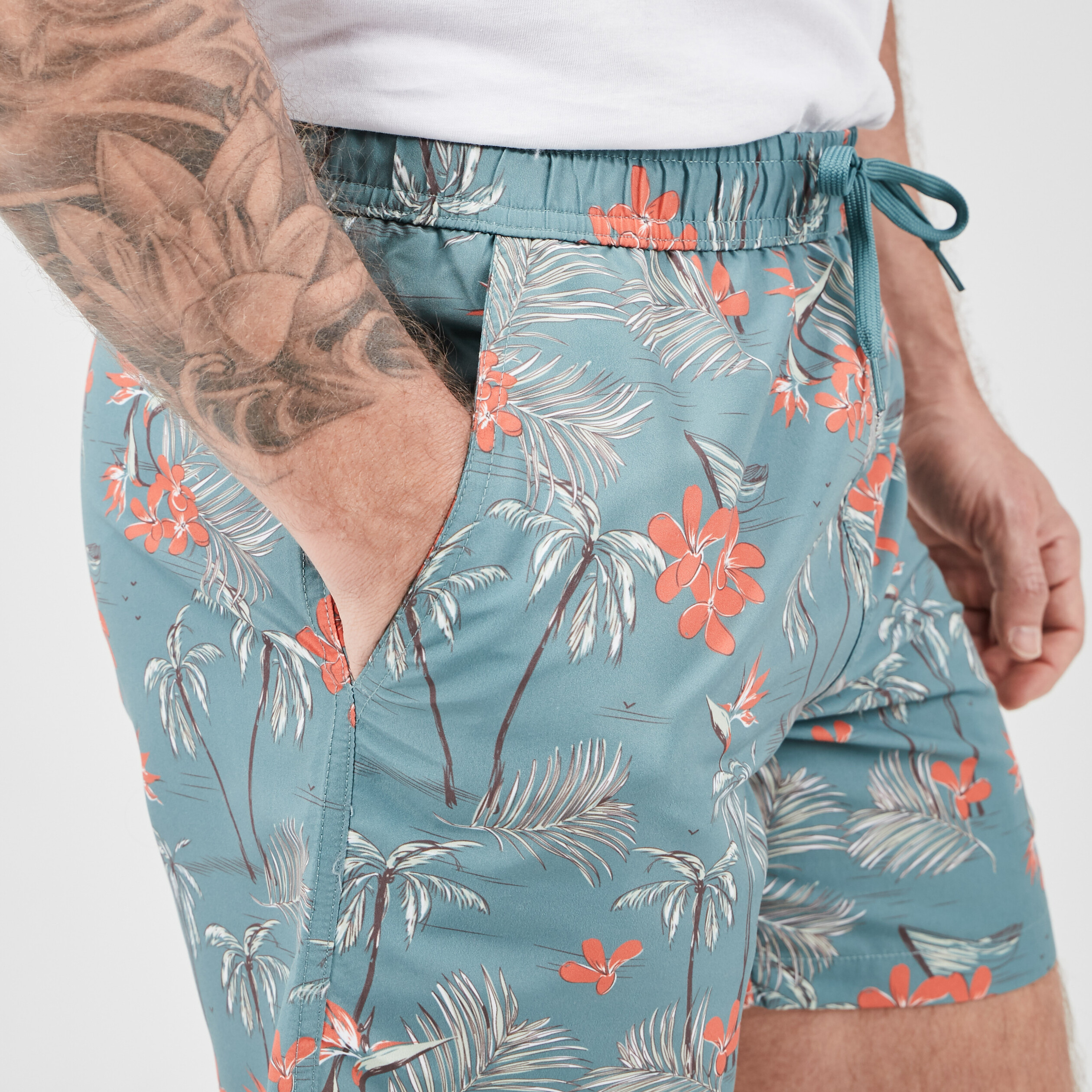 Short de bain vert homme | La Halle