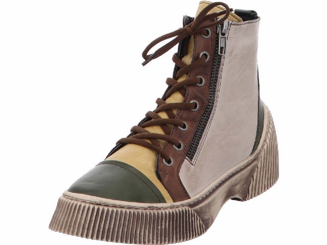 GEMINI Schnür-Stiefeletten grün
