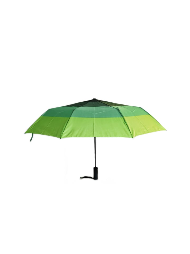 COFI 1453 Regenschirm mit Schutzhülle - Teleskop Taschenschirm ø100 cm Grün in Grün günstig kaufen 100 cm