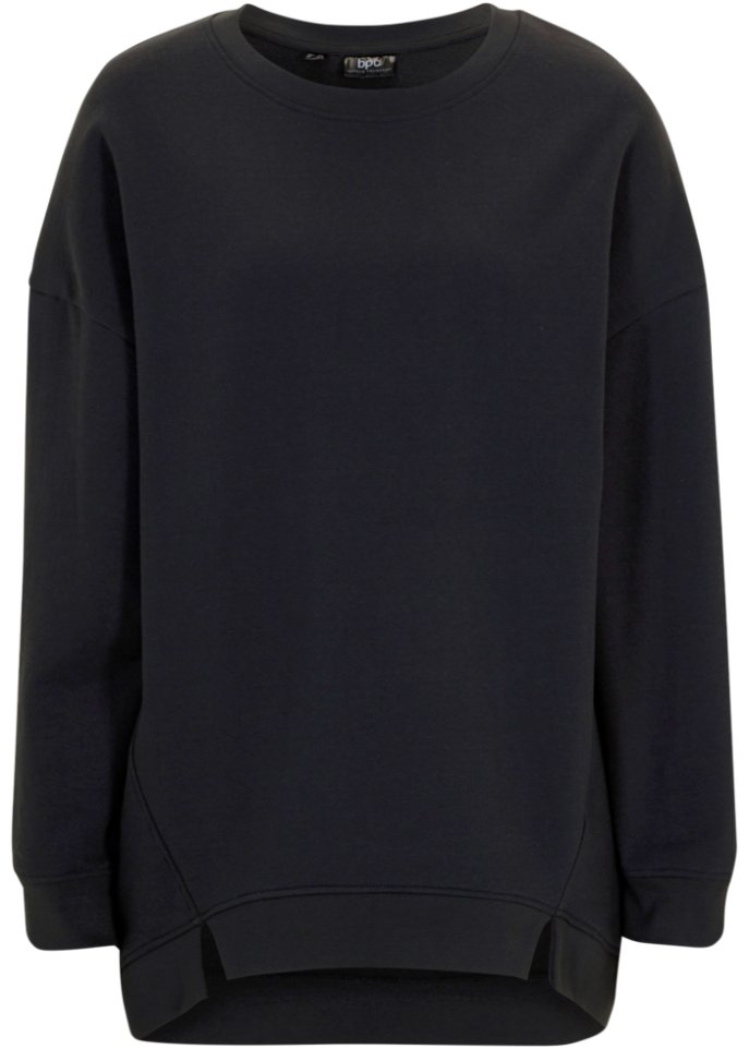 Oversize Sweatshirt mit Schlitzdetail