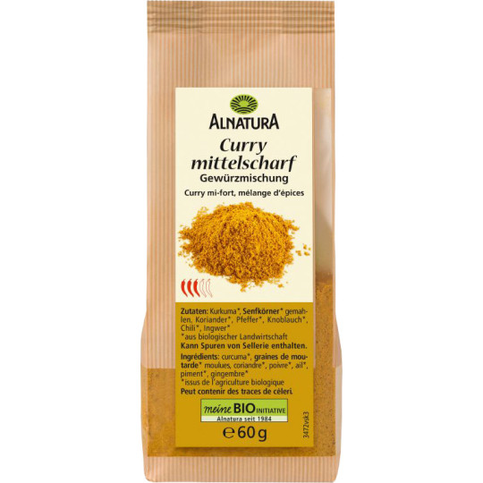 Alnatura Bio Curry Gewürzmischung 60G