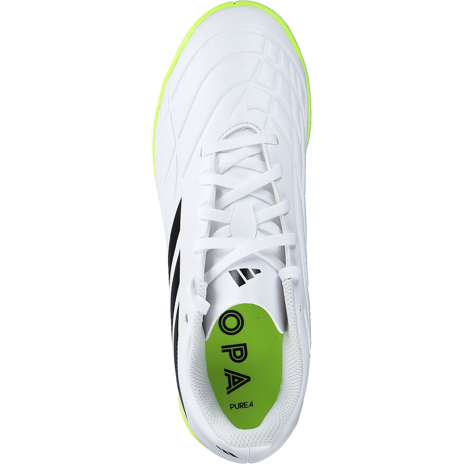 Adidas Copa Pure 4 IN J, Sportschuhe, Herren, ftwr white/core black/lucid le