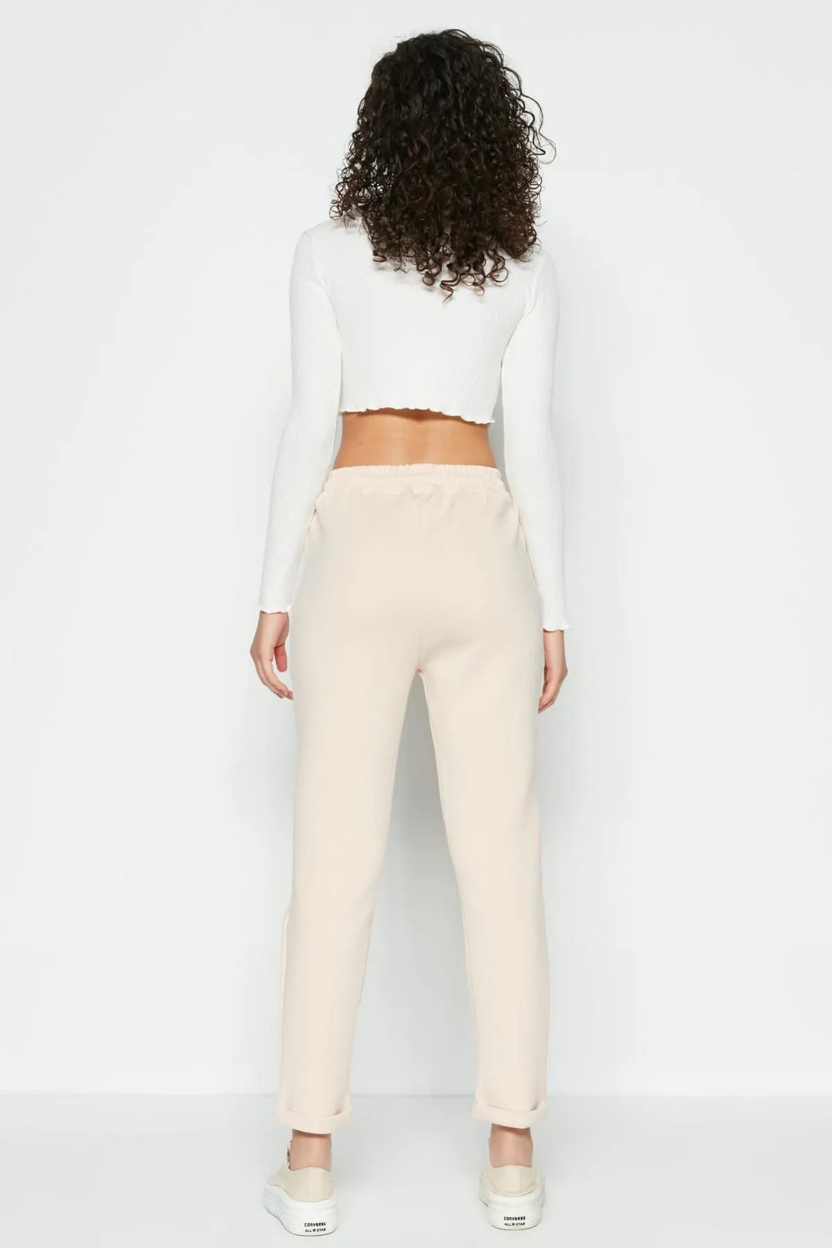 C&City  Doppelbein-Jogginghose 807 Creme