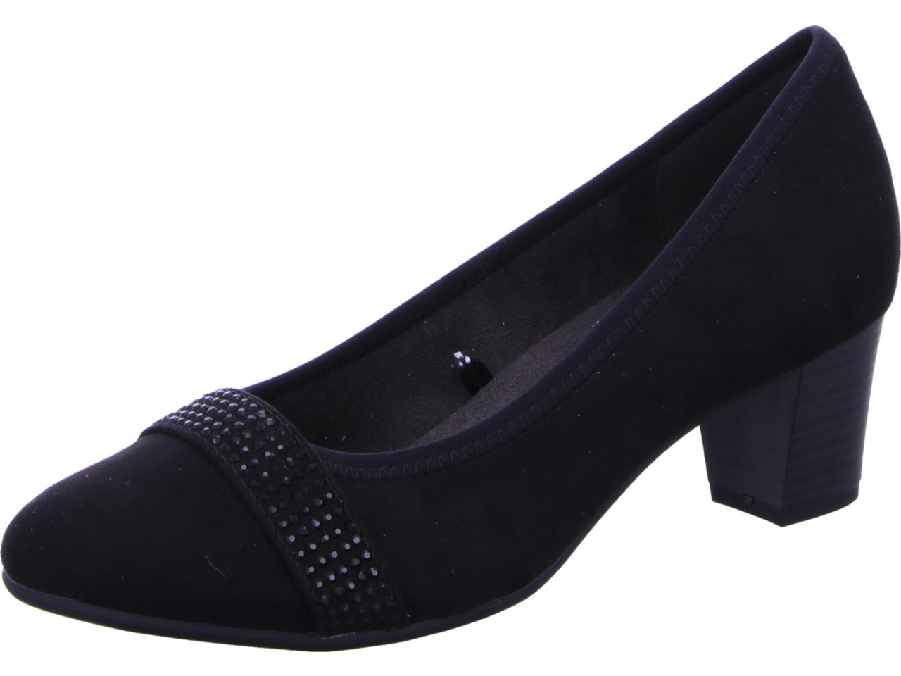 JANA Modische Pumps schwarz