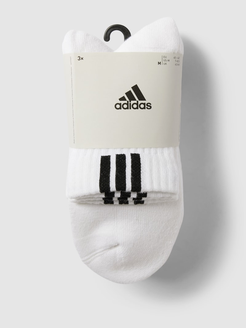Socken mit Label-Details im 3er-Pack in weiß