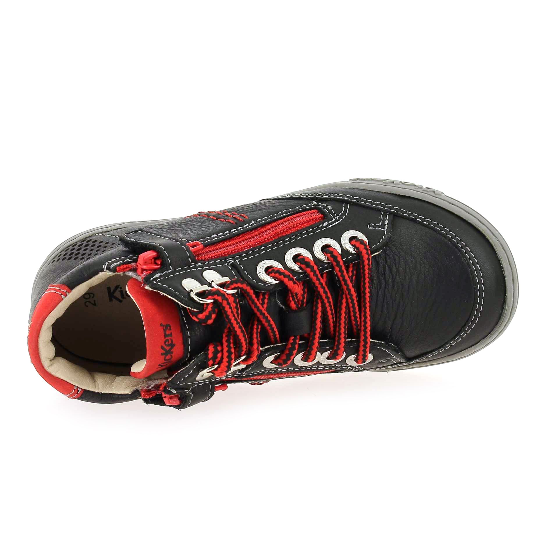 Kickers  JOULA - Noir Rouge