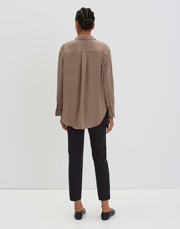 Satinbluse Zanza