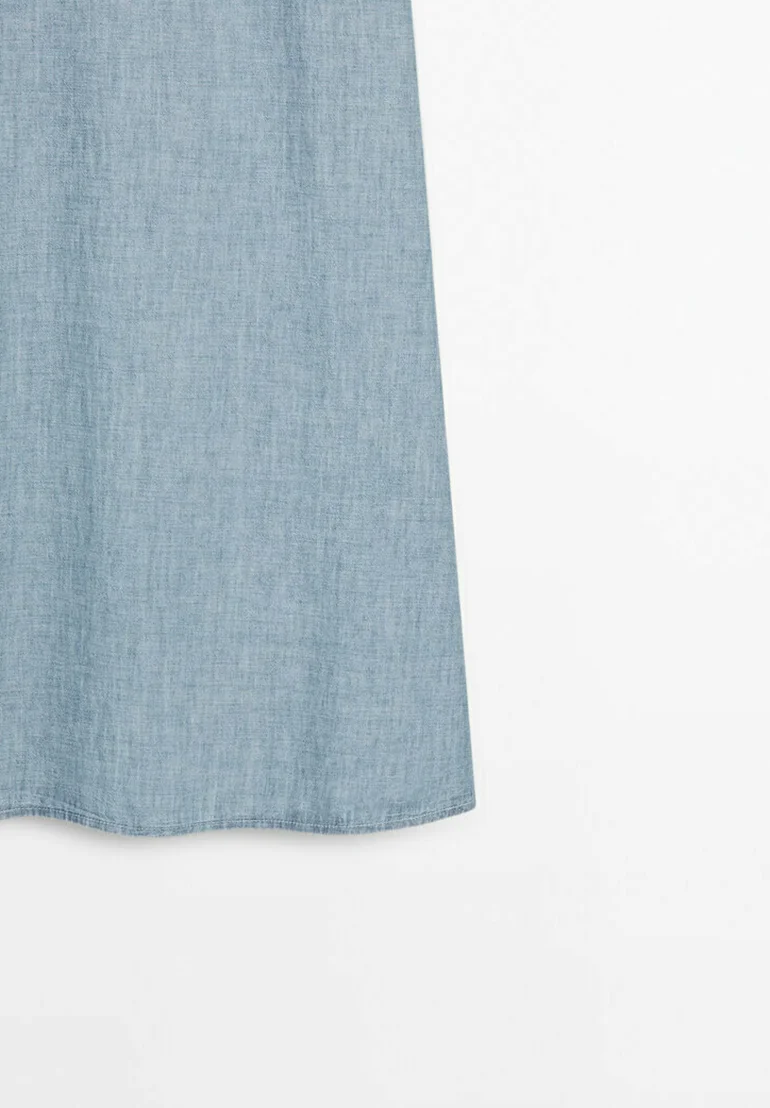 Massimo Dutti CON CINTURA ELÁSTICA - Falda acampanada