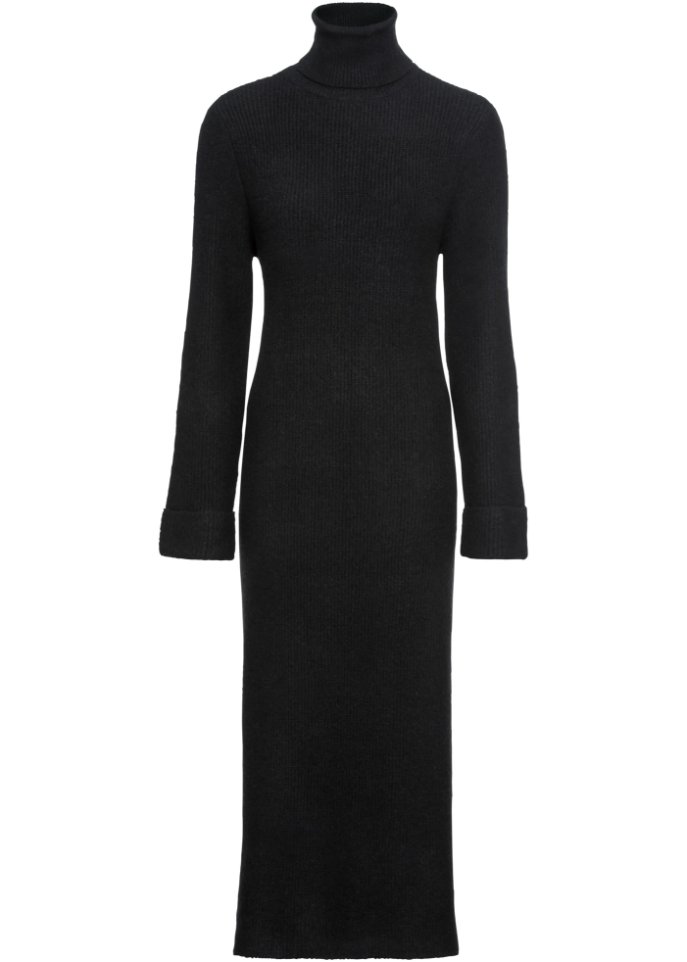 Strickkleid mit Rollkragen