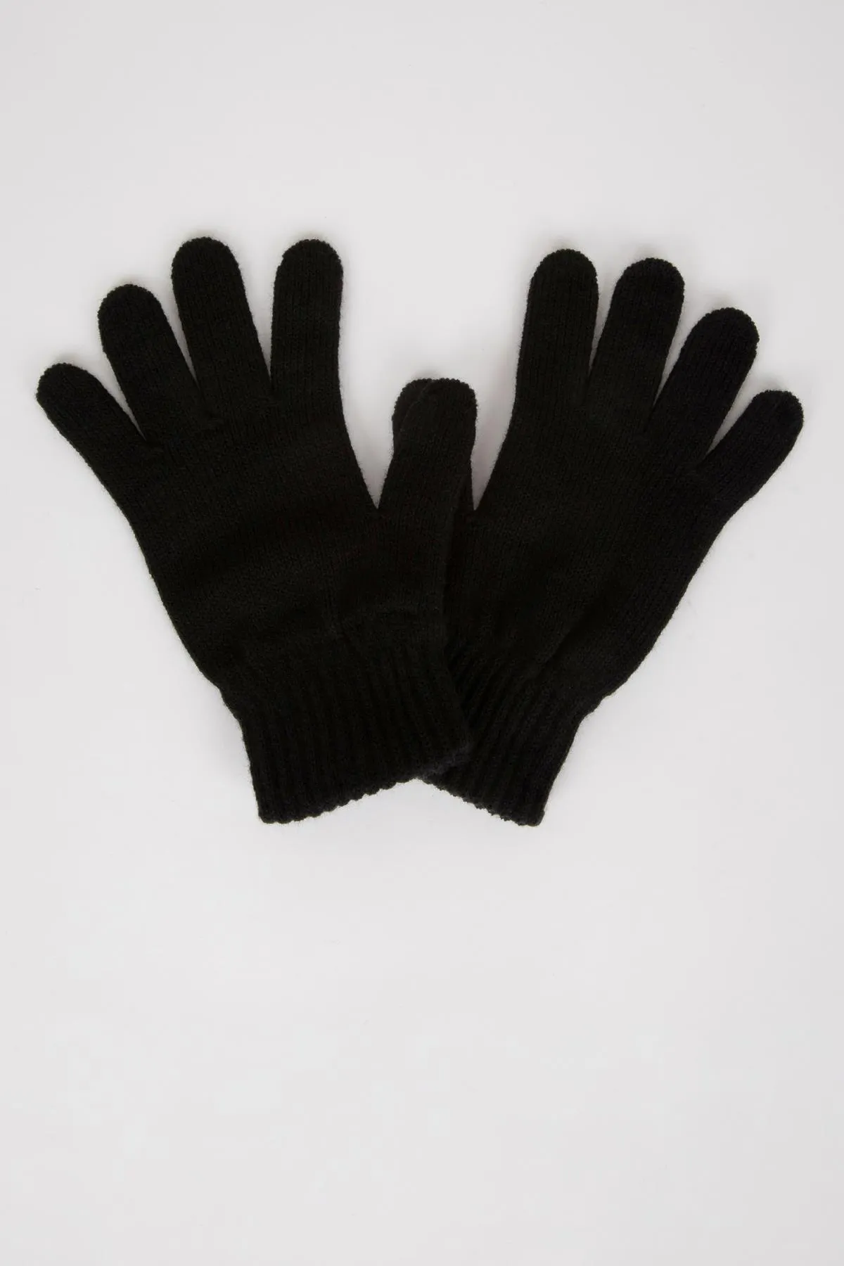 DeFacto  Handschuhe - Schwarz - Unifarben