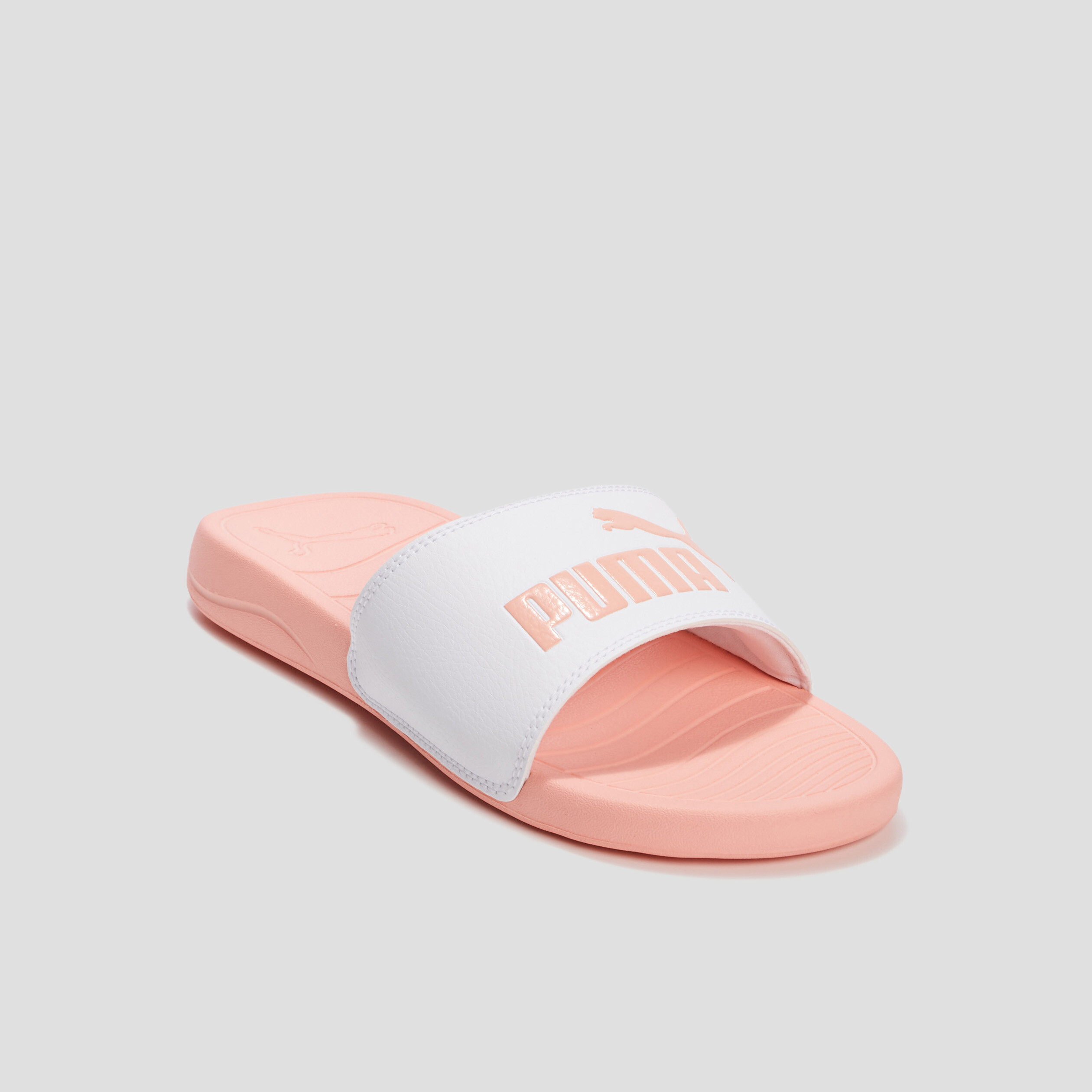 Claquettes Puma orange corail femme | La Halle