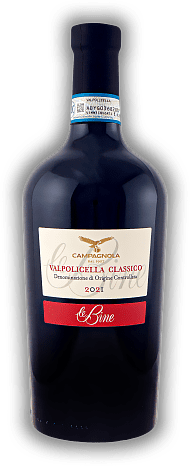 Campagnola, Le Bine Valpolicella Classico Second Fermentation, DOC, 2021, Venetien  Campagnola, Le Bine Valpolicella Classico Second Fermentation, DOC, 2021, Venetien   Jahrgang 2021 - 0,75	 Liter - Vol 13%