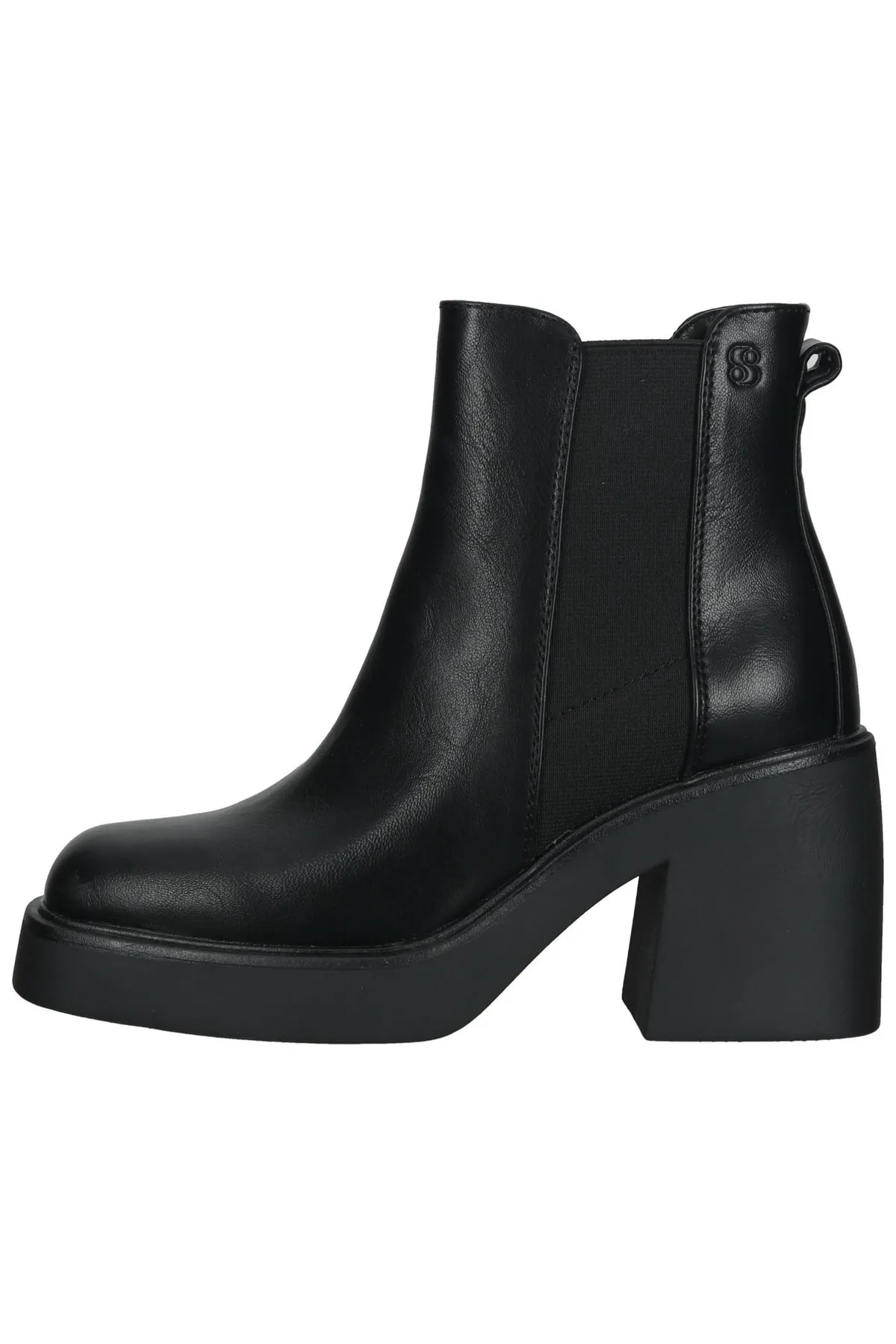 s.Oliver  Stiefelette - Schwarz - Blockabsatz