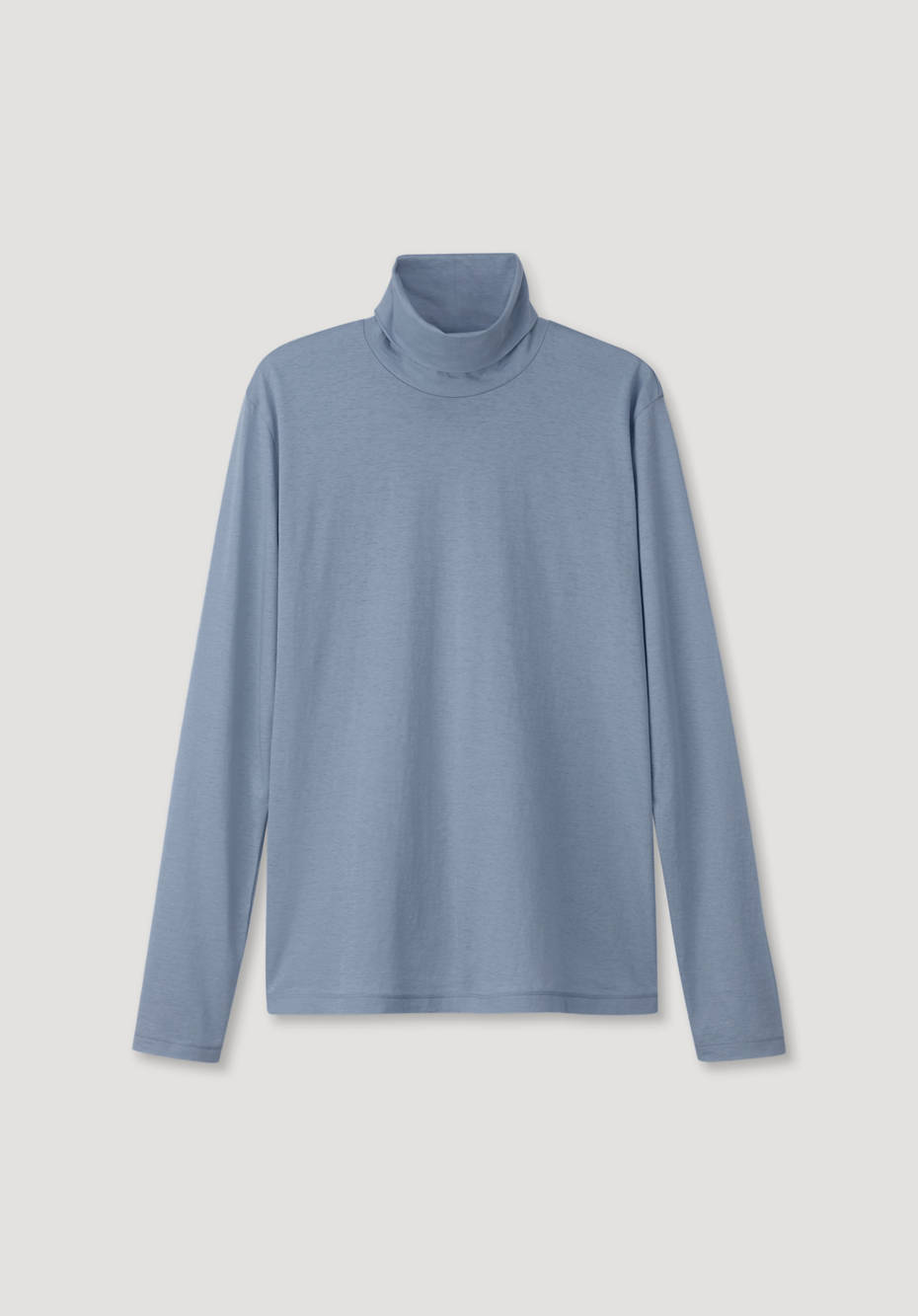 Rollkragen-Shirt aus reiner Bio-Baumwolle