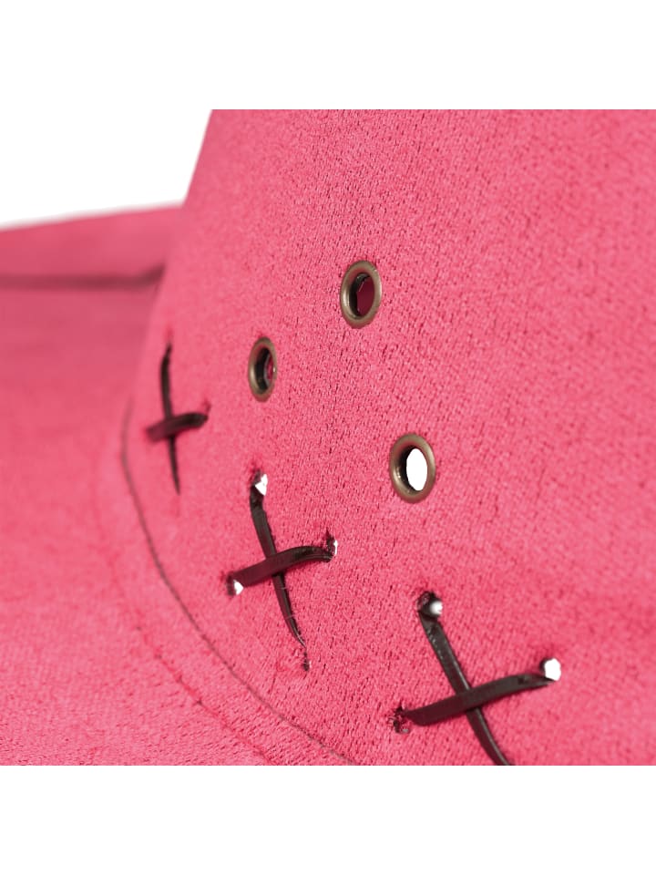 relaxdays 10x Cowboyhut in Pink günstig kaufen onesize