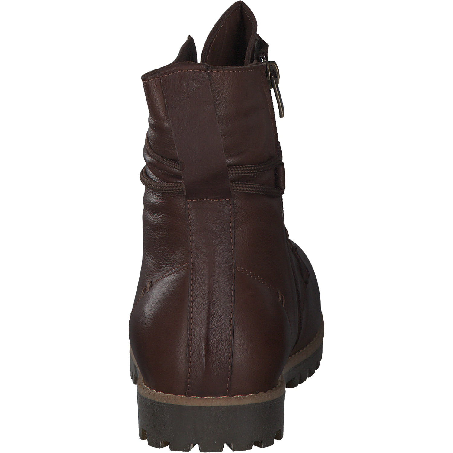 Esgano 0342870, Schnürstiefeletten, Damen, Braun (Mokka)