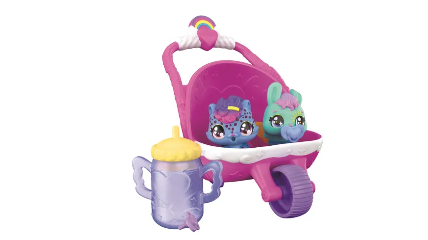 Spin Master - Hatchimals Alive Zwillingswagen Spielset