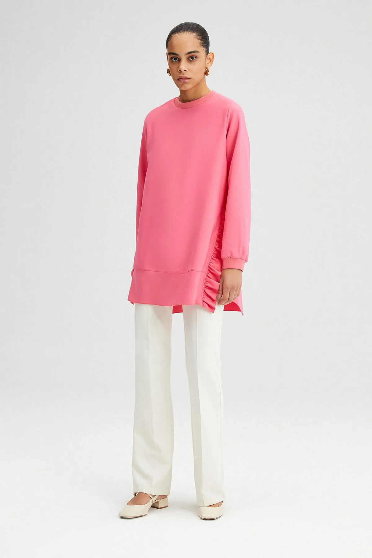 Touché Privé  Tunika - Rosa - Regular Fit