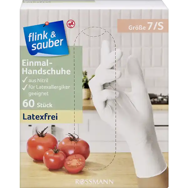 Einmal-Handschuhe Nitril Gr. S