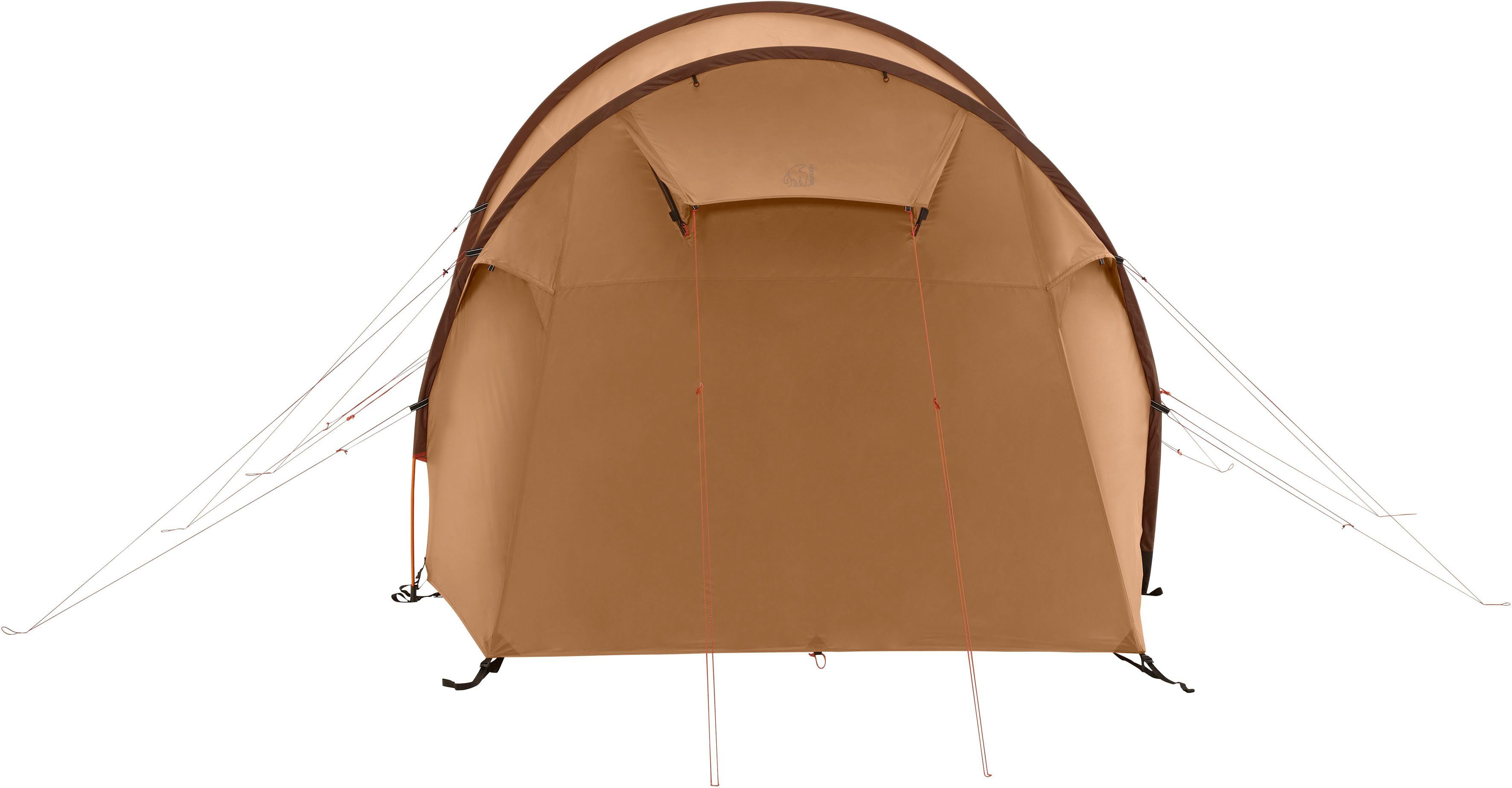Nordisk Gruppenzelt Reisa 4 PU Tent Cashew/Brown, Personen: 4 (Packung, 1 tlg)
