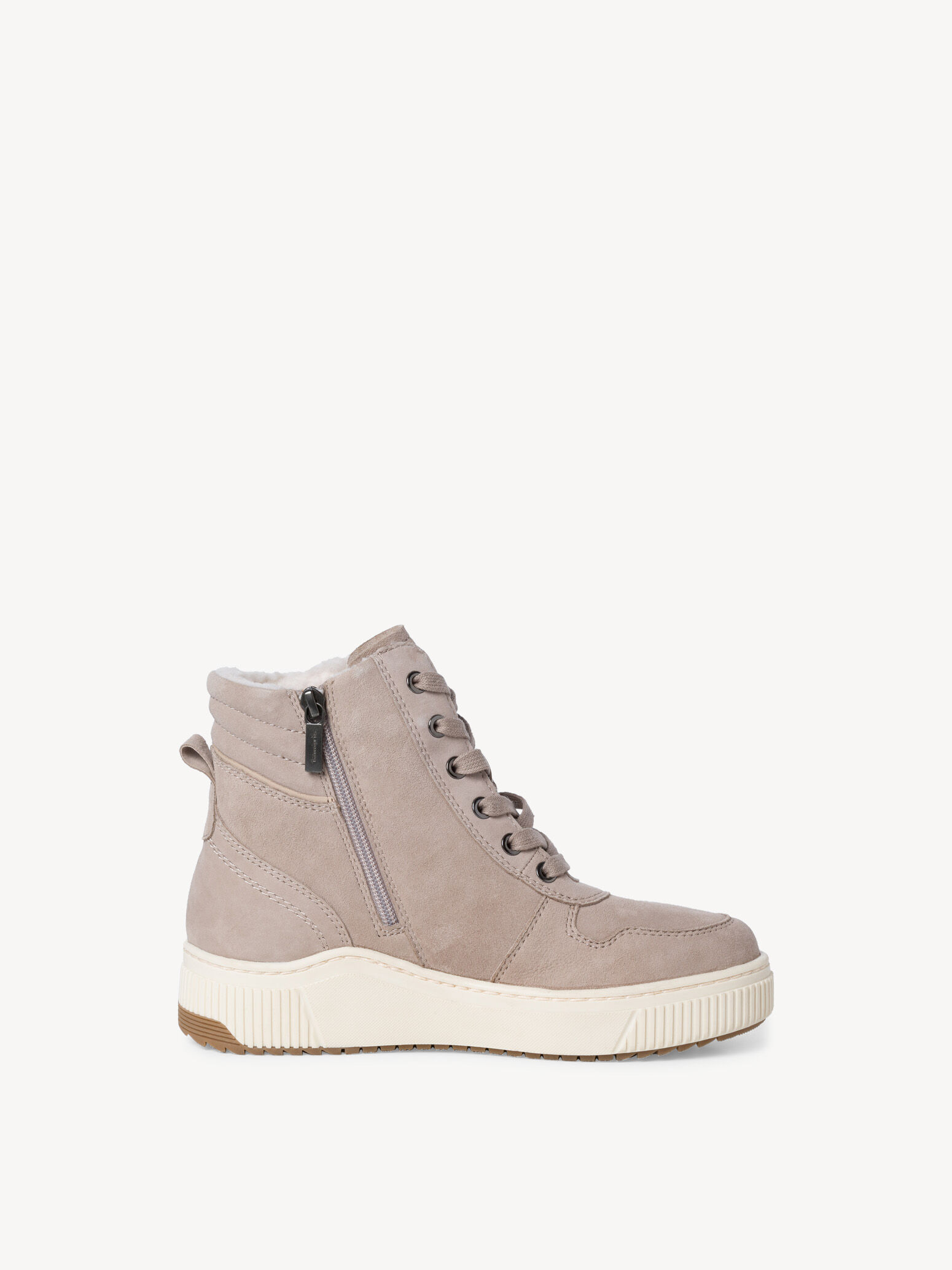 Bottine en cuir - marron