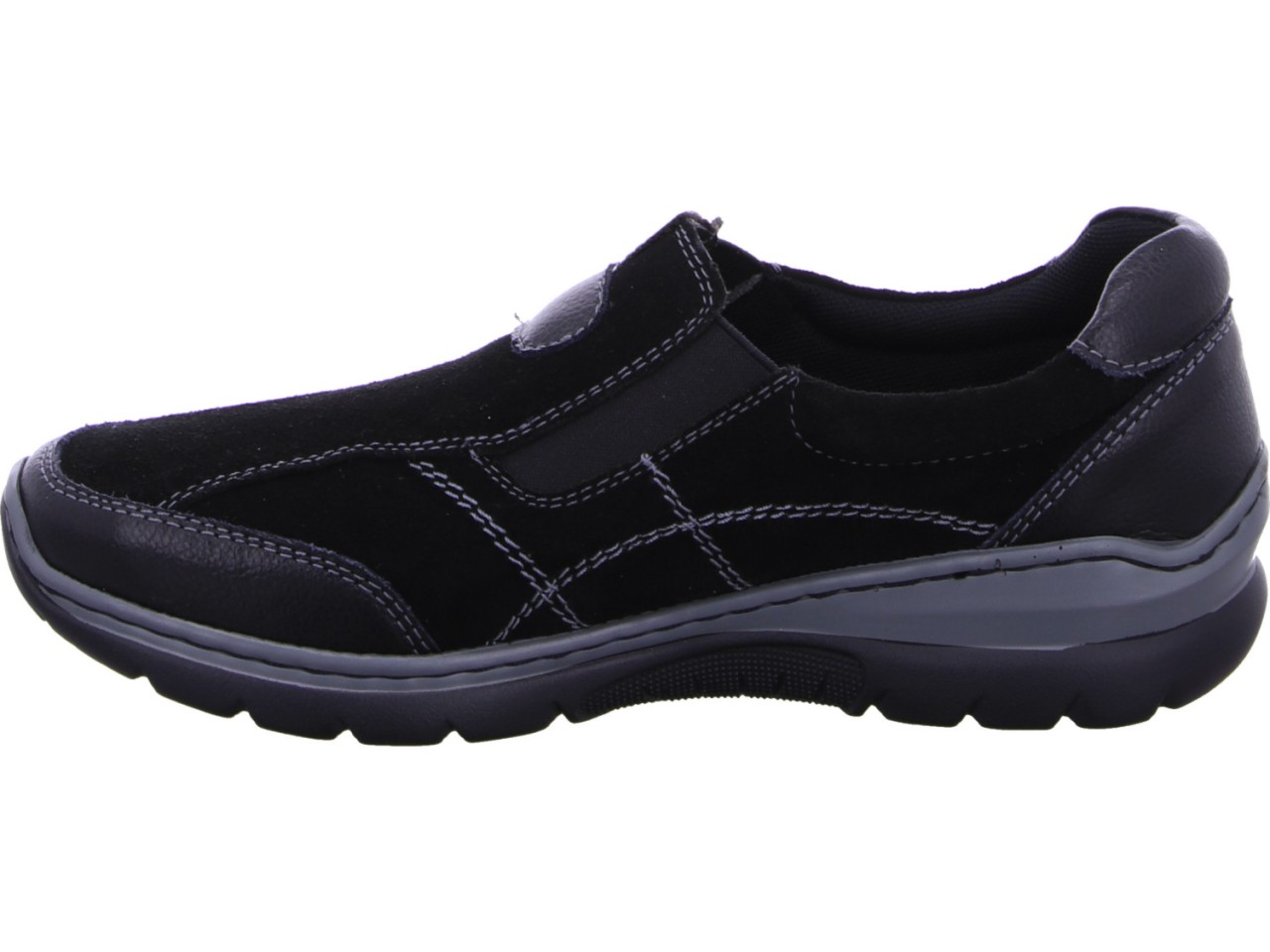 DIVERSE Sportliche Slipper schwarz
