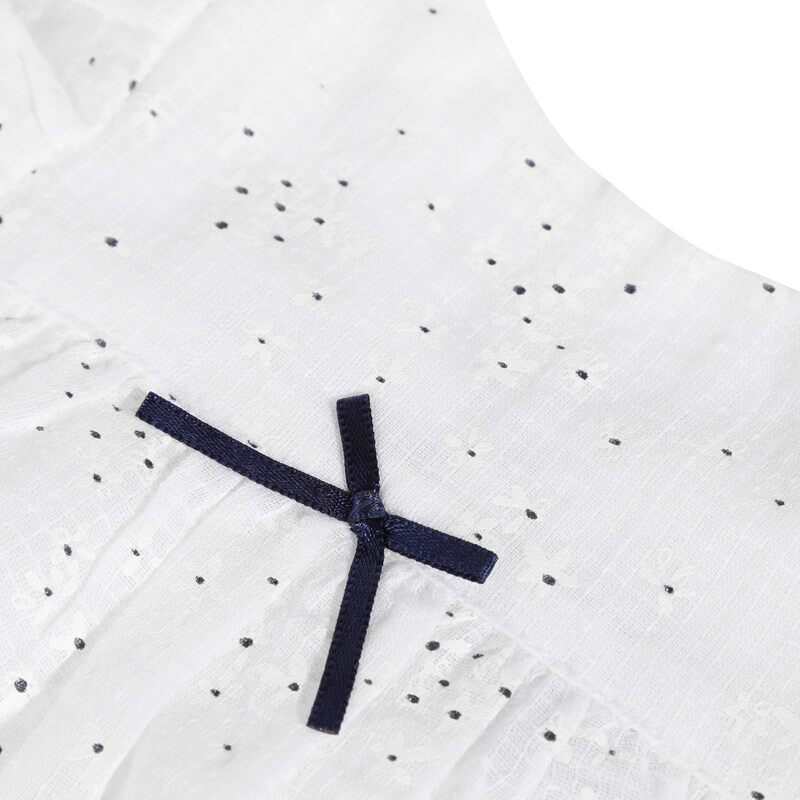 Robe bébé fille grisee imprimé fleuri bébé fille Absorba
