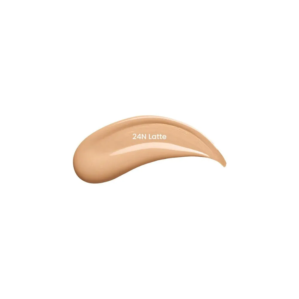 „Tirtir Mask Fit“ raudona mini pagalvėlės formos makiažo pagrindo kempinėlė SPF40 PA++, 24N Latte