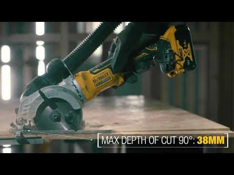 DeWalt DCS571NT-XJ XR Kreissäge 18V 115 mm (ohne Akkus und Ladegerät) im TSTAK-Verpackungsset