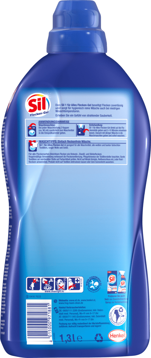 Fleckenentferner Gel All-in-1, 1,3 l