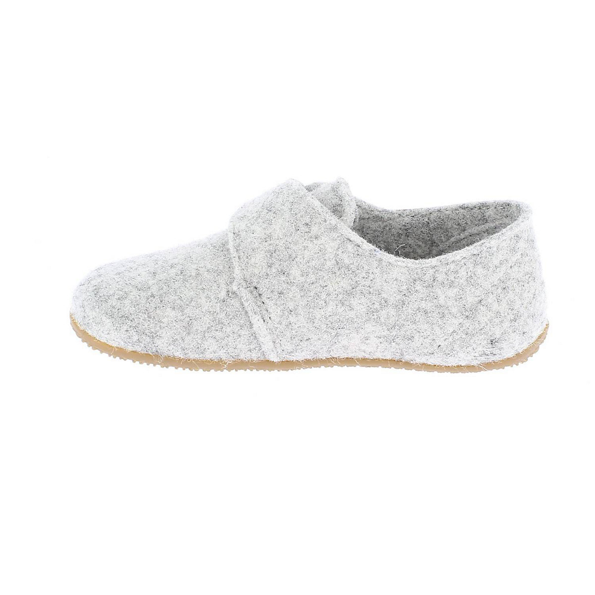 Klettmodell Filz uni Nebel Ballerinas