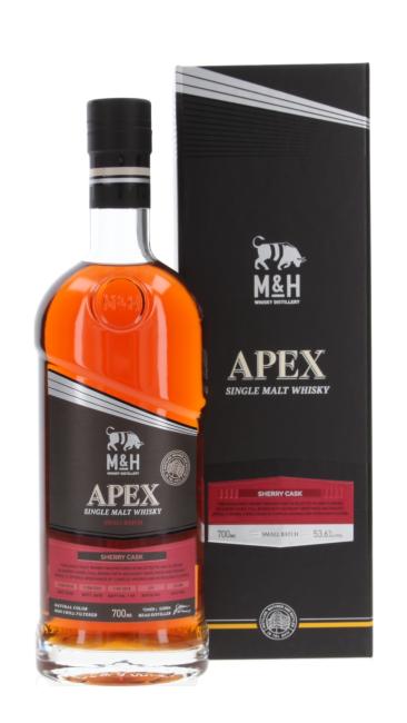 M&H Apex Sherry Cask 0,7 l·53,6 % vol
